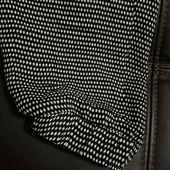 Haute Hippie Black Silk Polka Dot Pull On Pants - Picture 4 of 4